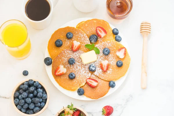 Juego de desayuno saludable — Foto de Stock