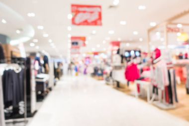 Soyut bulanıklık ve ufuk alışveriş merkezi