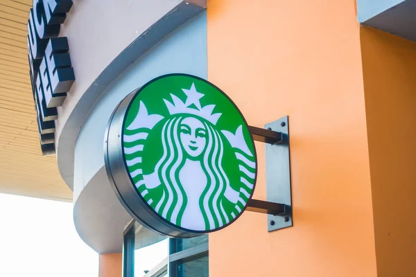 NONTHABURI, TAILANDIA Ene 20 2018 Starbucks es el famoso café — Foto de Stock