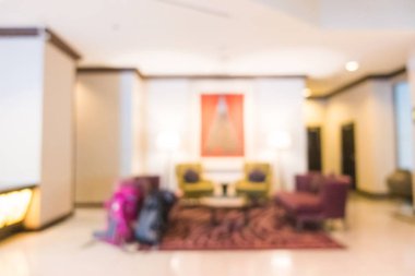 Soyut bulanıklık lobi ve otel iç