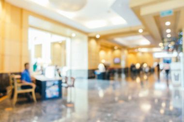 Bulanıklık otel soyut ve iç lobi