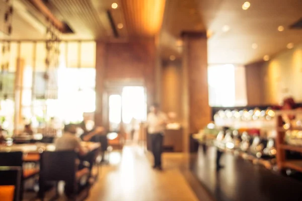 Abstrakte Unschärfe Restaurant und Café-Interieur — Stockfoto