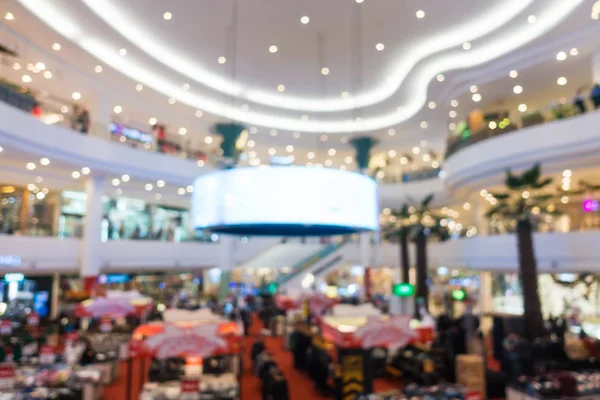 Abstrakte Unschärfe Und Defokussierte Shopping Mall Kaufhausinterieur Für Hintergrund — Stockfoto