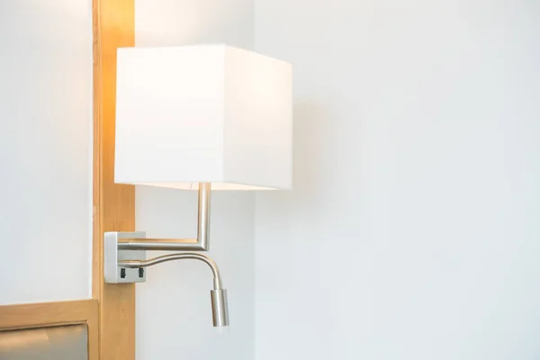 Luce Decorazione Lampada Camera Letto Interno — Foto Stock