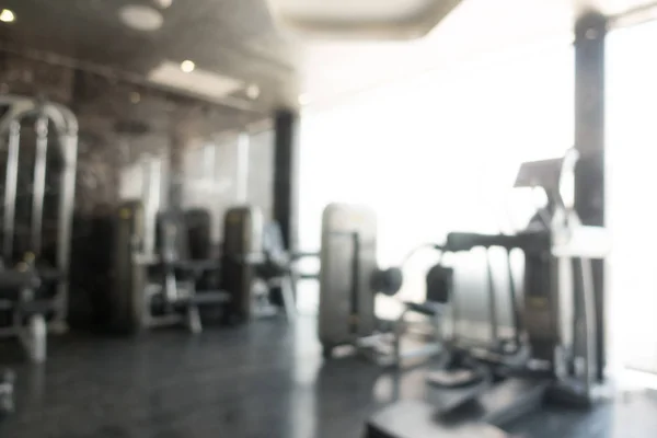 Abstract Blur Fitness Gym Interior Background — Stock Photo, Image