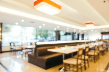 Soyut bulanıklık ve ufuk kahvaltı büfesi otel Restoran iç arka plan - Vintage filtre için