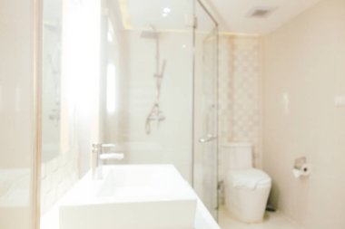 Soyut bulanıklık için arka plan banyo iç defocused