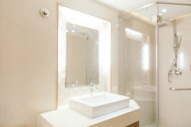 Soyut bulanıklık için arka plan banyo iç defocused