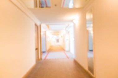 Soyut bulanıklık lobi ve otel iç arka planı için