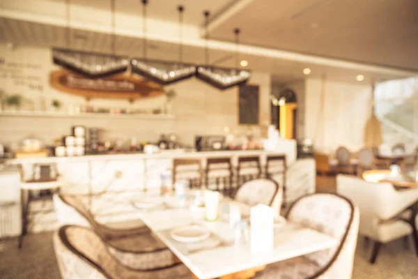 Абстрактный размытый интерьер ресторана и кофейни — стоковое фото