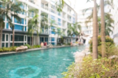 Soyut bulanıklık Yüzme Havuzu defocused