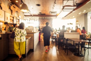 Soyut bulanıklık alışveriş merkezi defocused