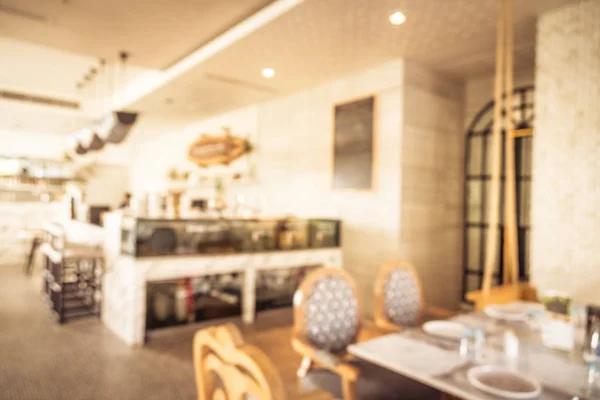 Flou abstrait déconcentré restaurant et café intérieur — Photo