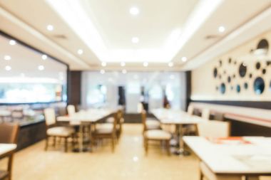 Soyut bulanıklık ve ufuk kahvaltı büfesi otel Restaurant