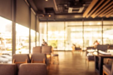 Soyut bulanıklık ve ufuk kafe Cafe ve Restoran