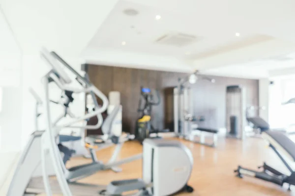 Abstrakta oskärpa träningsutrustning och gym — Stockfoto