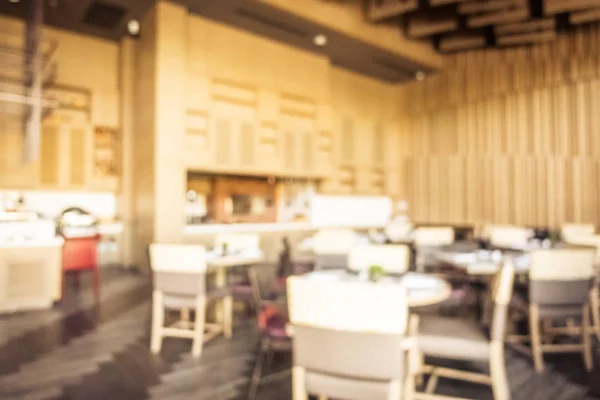Desenfoque abstracto y desenfocado restaurante buffet en hotel resort — Foto de Stock