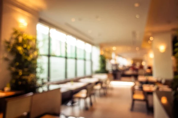 Abstrato desfoque restaurante e café interior — Fotografia de Stock