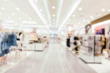 Soyut bulanıklık alışveriş merkezi deparmet mağaza iç