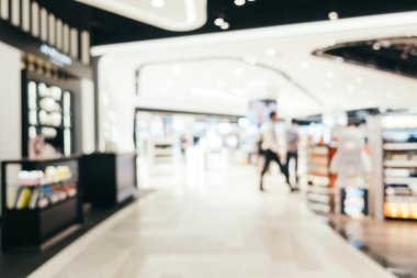 Soyut bulanıklık ve ufuk alışveriş merkezi