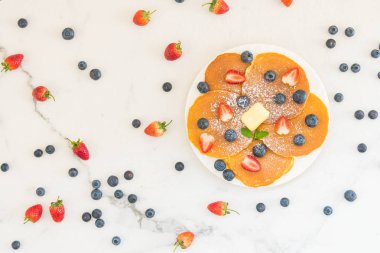 Sağlıklı kahvaltı seti