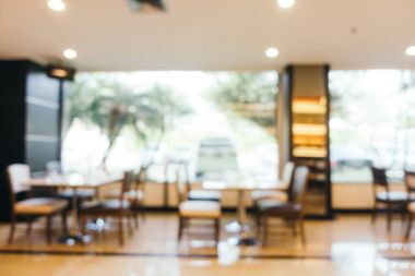 Soyut bulanıklık ve ufuk kahvaltı büfesi otel Restaurant