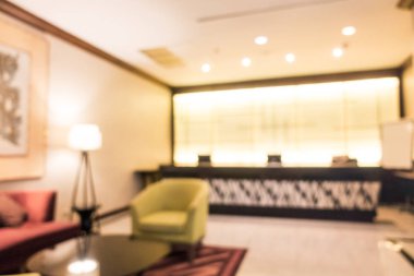 Soyut bulanıklık lobi ve otel iç