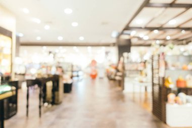 Soyut bulanıklık alışveriş merkezi defocused