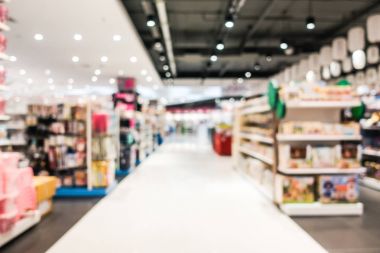 Soyut bulanıklık alışveriş merkezi defocused