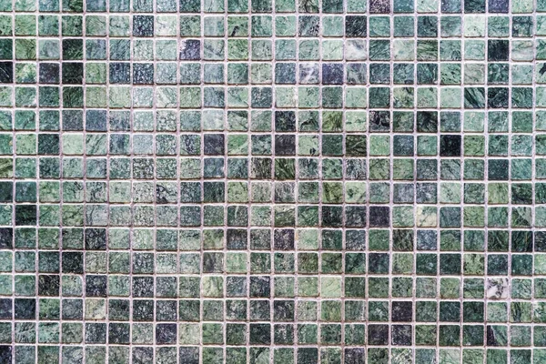 Azulejos verdes texturas de pared y superficie —  Fotos de Stock