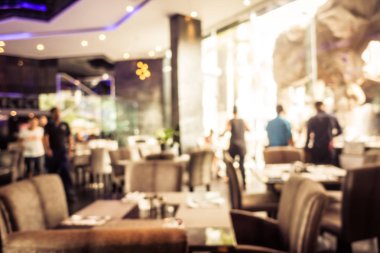 Soyut bulanıklık defocused kafe Cafe