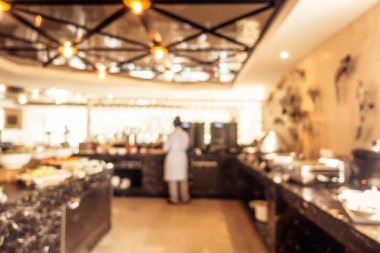 Soyut bulanıklık restoran ve kafeterya defocused