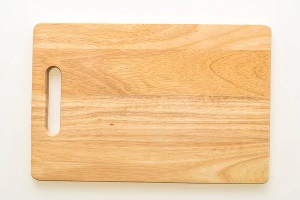 Bruin houten snijplank — Stockfoto
