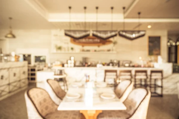 Абстрактный размытый интерьер ресторана и кофейни — стоковое фото