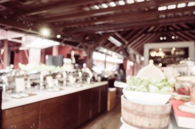 Soyut bulanıklık Restoran