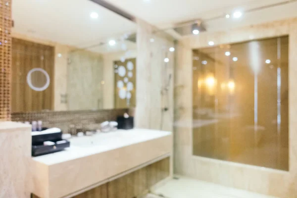 Abstracto desenfoque cuarto de baño y aseo interior — Foto de Stock