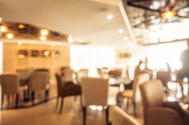 Soyut bulanıklık restoran ve kafeterya defocused