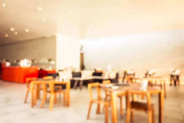 Abstracte vervagen en intreepupil restaurant buffet in hotel resort — Stockfoto
