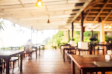 Soyut bulanıklık ve ufuk Restoran