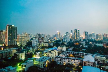 Bangkok şehir manzarası