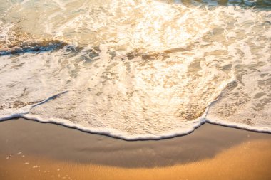 Plaj ve deniz on Sunset