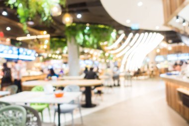 Soyut bulanıklık ve ufuk alışveriş merkezi