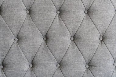 Gri koltuk deri dokular