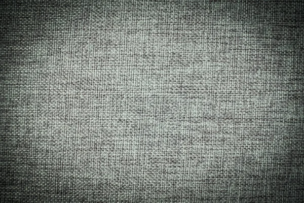 Texturas de algodón de tela gris — Foto de Stock