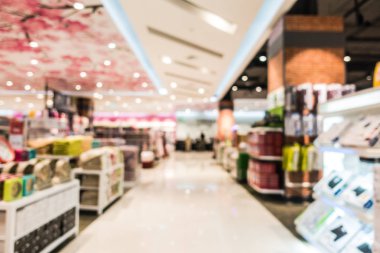 Soyut bulanıklık alışveriş merkezi defocused