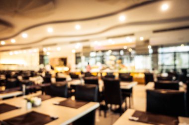 Soyut bulanıklık ve ufuk Restoran