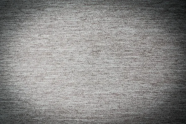 Tessuto grigio texture in cotone — Foto Stock