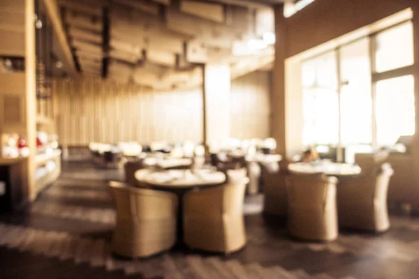 Desenfoque abstracto y desenfocado restaurante buffet en hotel resort —  Fotos de Stock