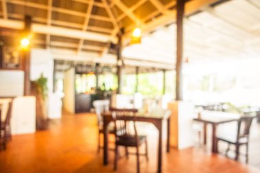 Soyut bulanıklık ve ufuk Restoran