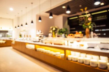 Soyut bulanıklık ve ufuk Restoran